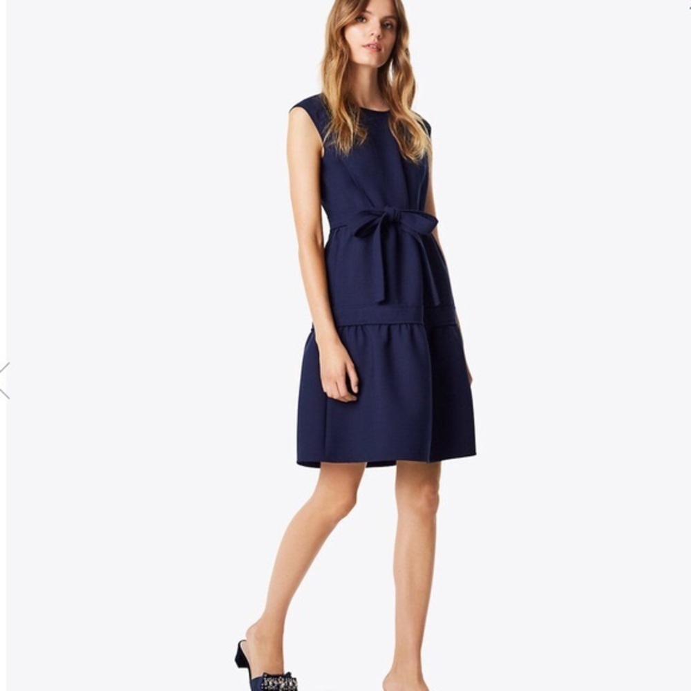 Tory Burch Navy Blue Dress